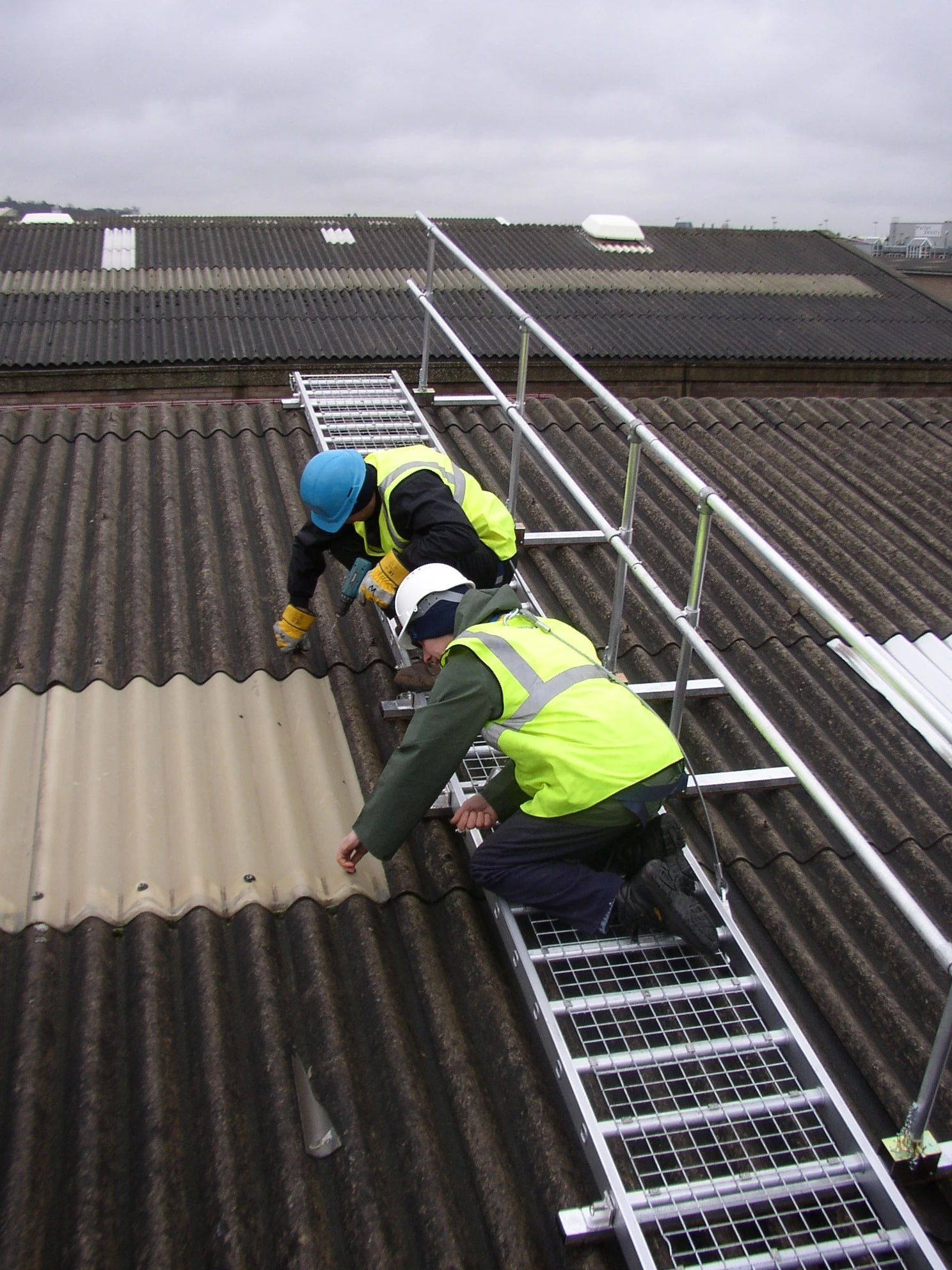 Board Walk For Fragile Rooflight Protection