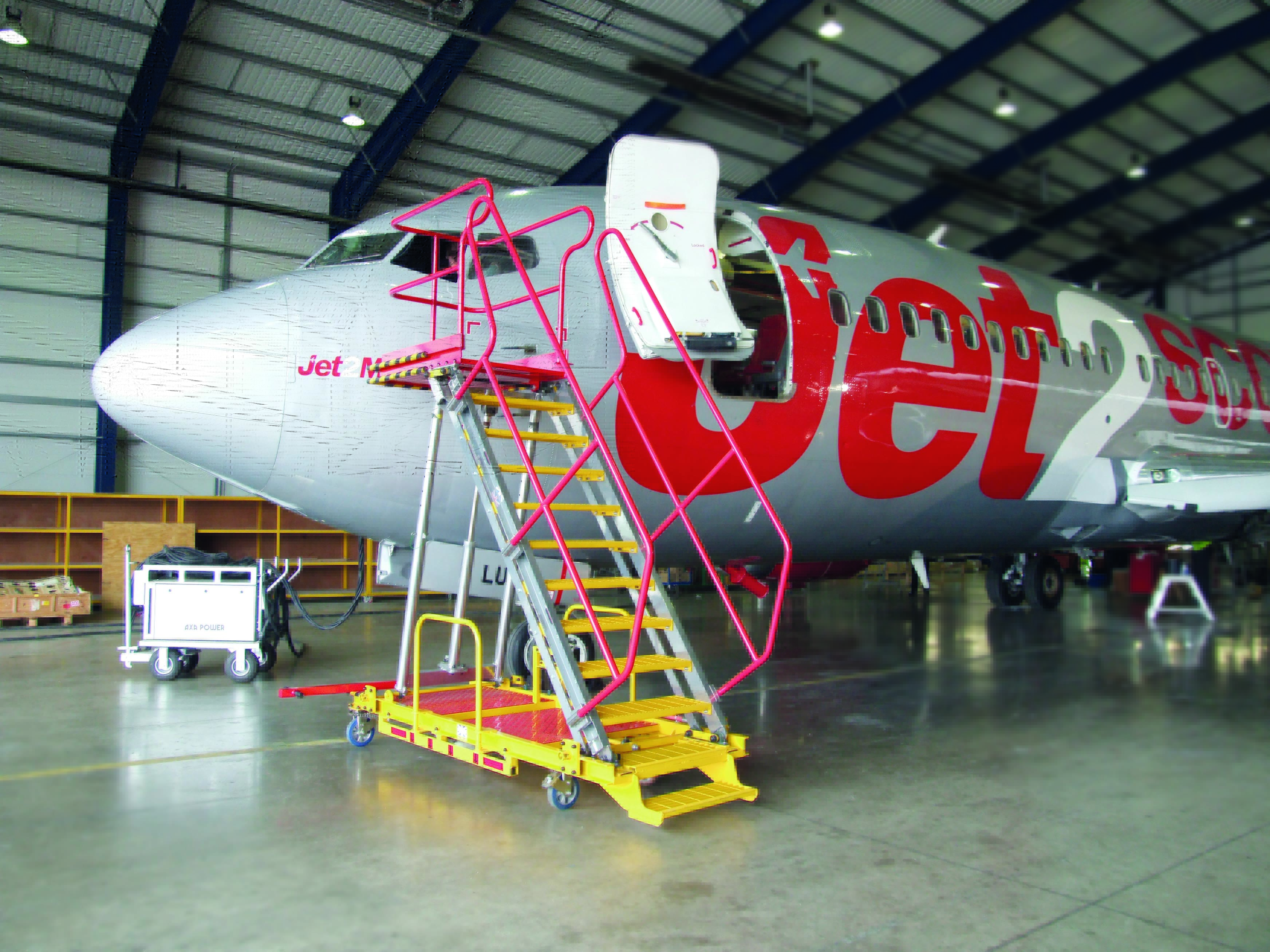 飞机检修移动工作平台