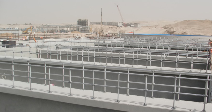 Al Wathba Sewage Plant Railings