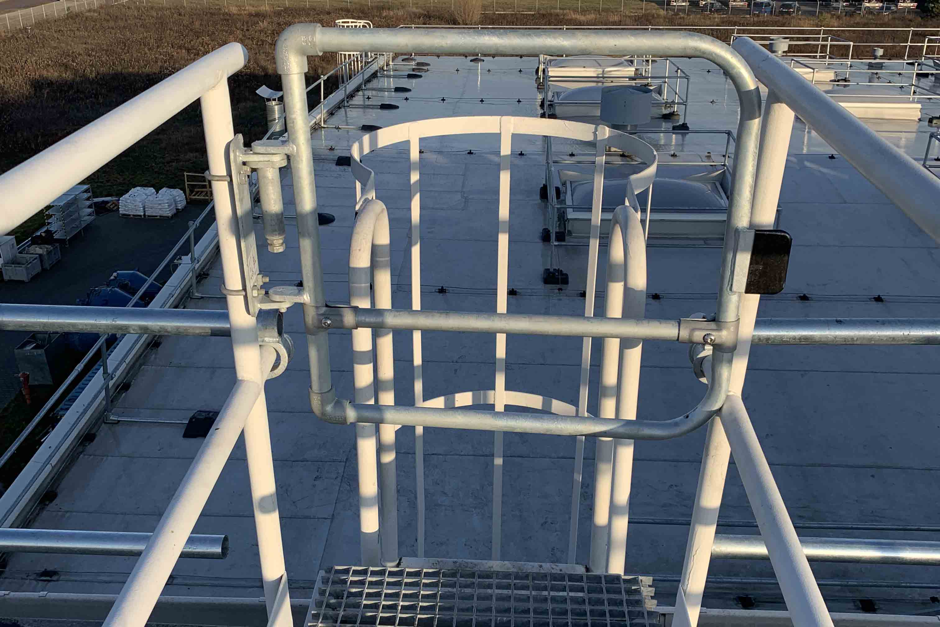 Self Closing Ladder Gate