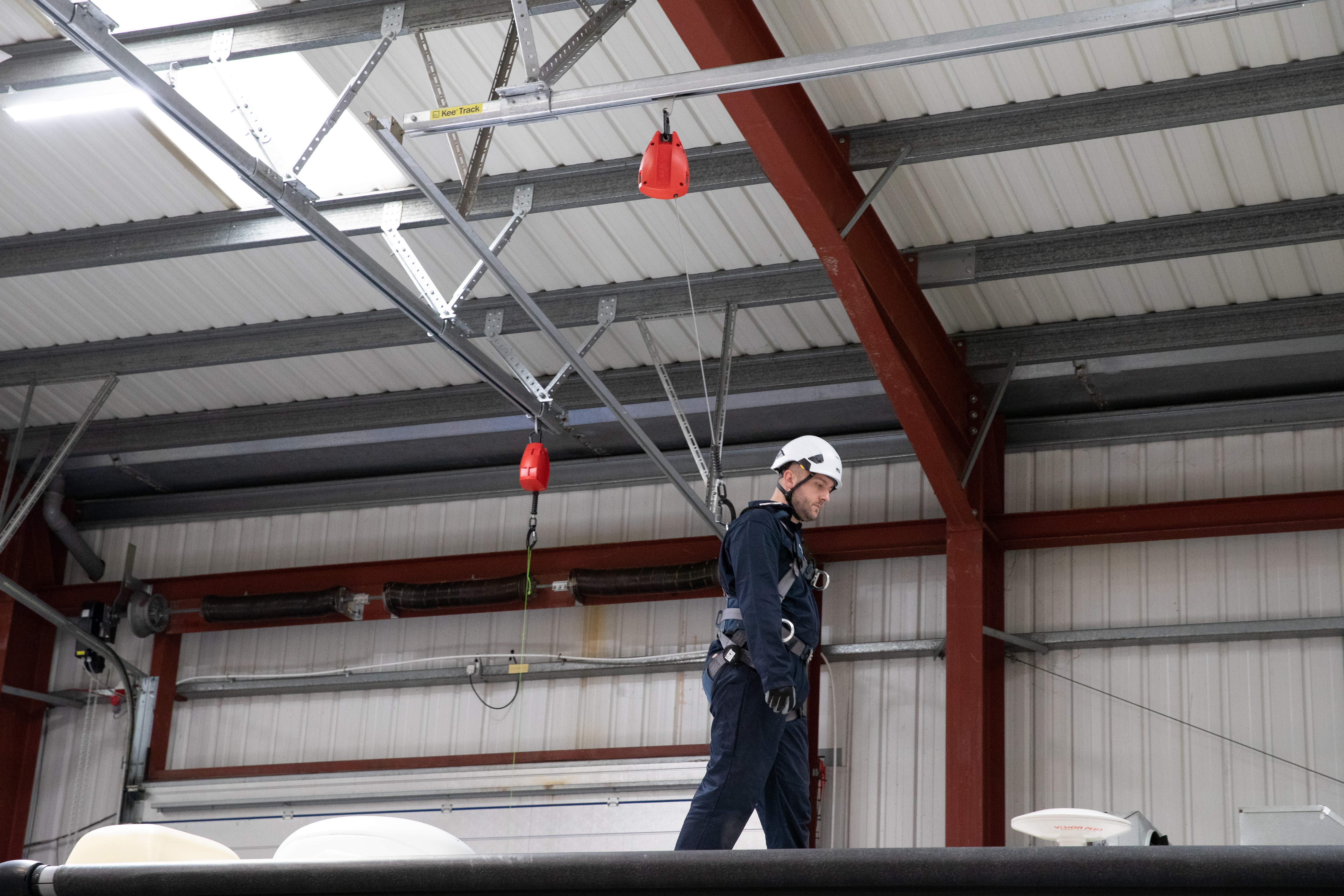 轨道式生命线-装卸货区