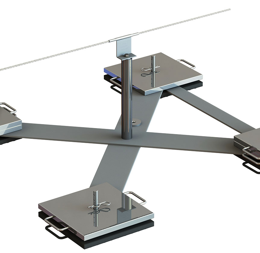 面穿刺屋面生命线